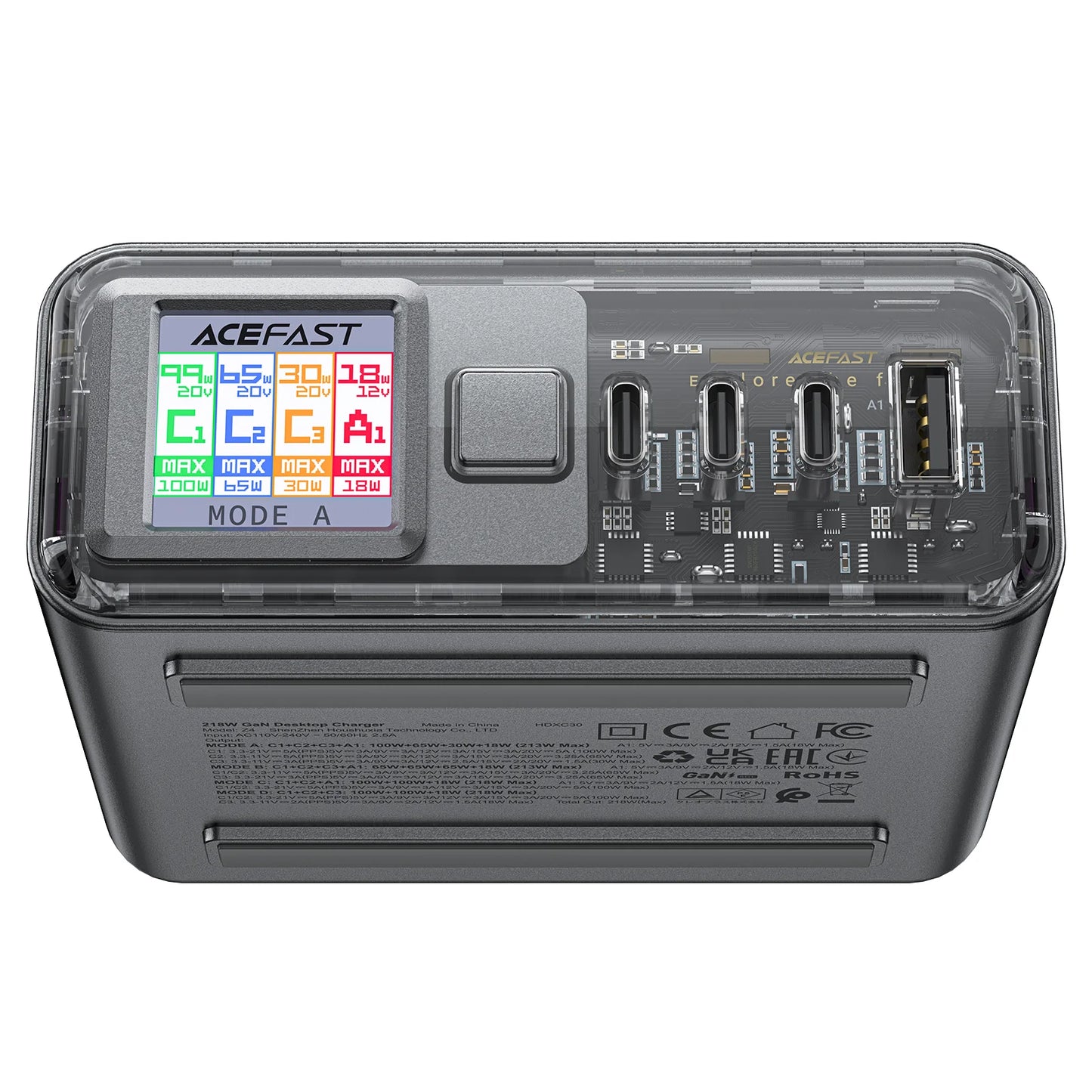 AceFast GaN PD218W Charging Hub